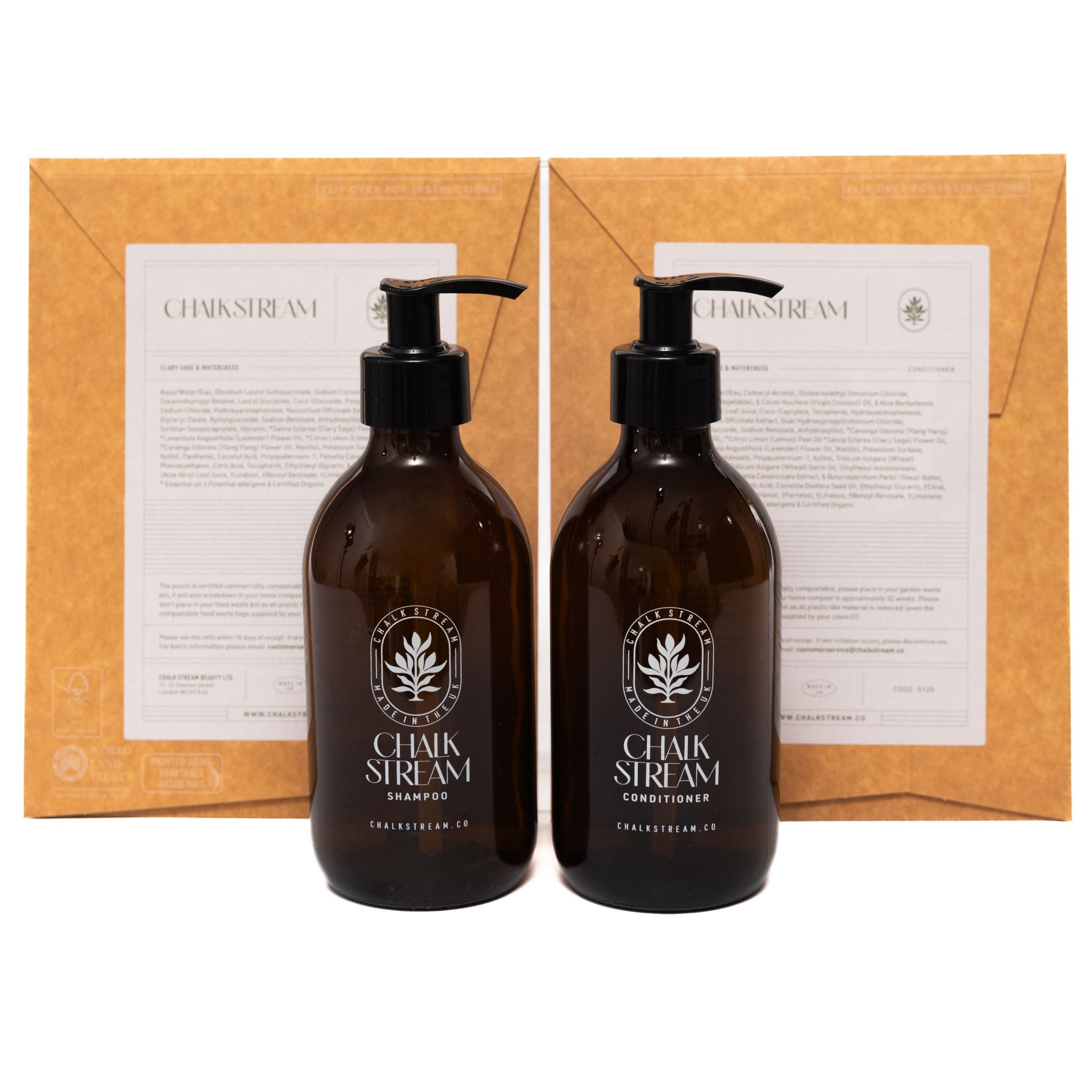 Clary Sage &amp; Watercress Shampoo &amp; Conditioner Set