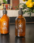 Empty Chalk stream Body Lotion Bottle