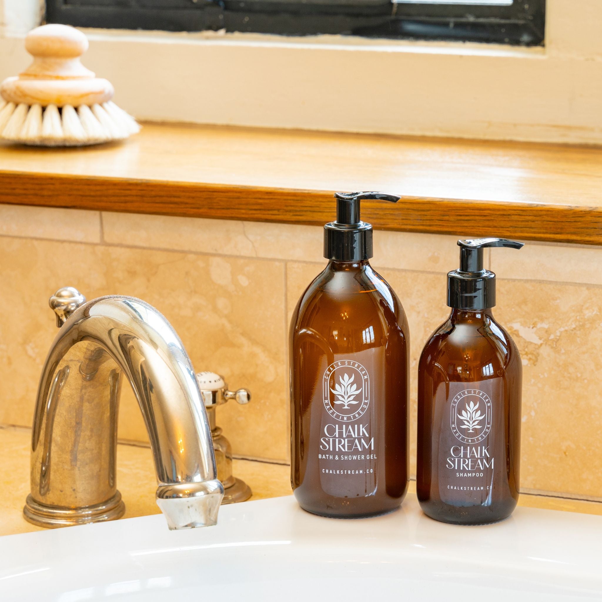 Aloe &amp; Watercress Bath &amp; Shower Gel with Hand &amp; Body Lotion Set